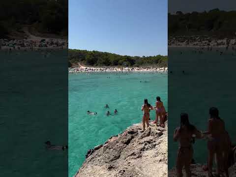 Beach Mallorca, Spain | Playa dr S’amarador | August 2023 #travel #beach #spain