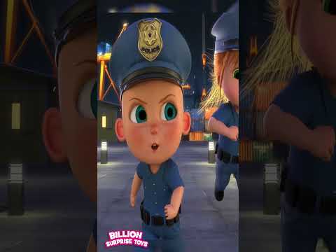 The Police bring back the stolen national crown - ABCs and 123s #shorts #billionsurprisetoys