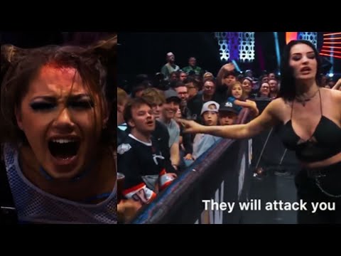 SKYE BLUE FACED SEXIST AND VULGAR COMMENTS FROM UNRULY FAN DURING ROH TAPING 😱😱