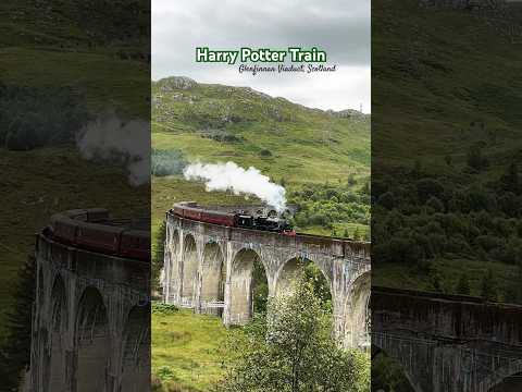 HARRY POTTER TRAIN 🚂 bucket list must-see in Scotland 🏴󠁧󠁢󠁳󠁣󠁴󠁿