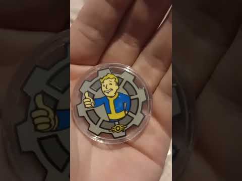 Fallout General Issue Decision Coin unboxing and review