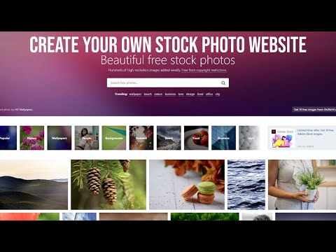 Create Your Own Stock Photo Website Like Shutterstock And Pixabay With WordPress