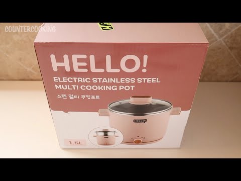 Hello! Electric Stainless Steel Multi Cooking Pot 1.5L Review