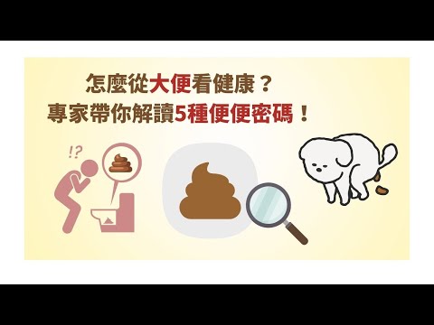 怎麼從大便看健康？專家帶你解讀5種便便密碼！💩