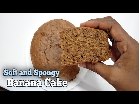 Healthy Banana Jaggery Cake Recipe || My Little Habits