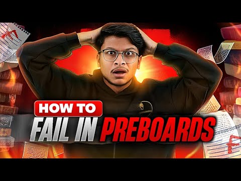 CBSE Warning⚠️ You will FAIL in Preboards! Class 10/12th Preboards Strategy🔥