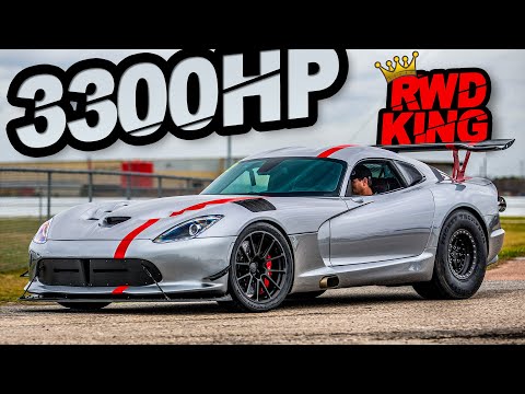 3300HP Turbo Viper "KRATOS" -  NEW RWD KING! (Quickest and Fastest GEN 5 Viper)