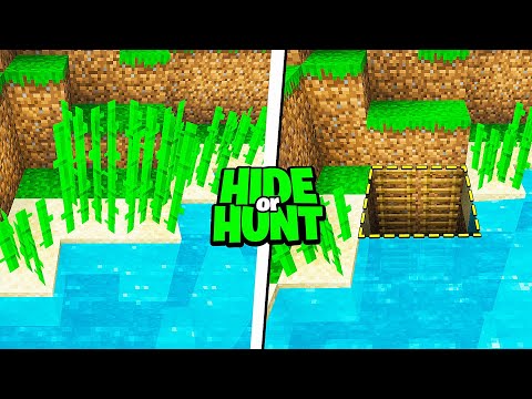 Most Secret River Base in Minecraft Hide Or Hunt!