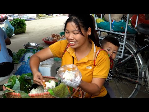 How to make peanut sticky rice to sell at the market, build a house for piglets about to give birth.