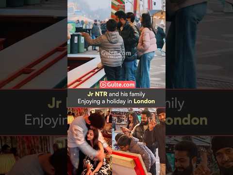 #JrNTR and family spotted at London, enjoying the holiday 🫶❄️ | Gulte