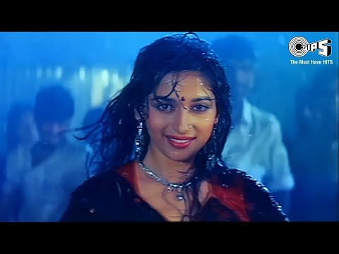 I Love You Pyar Karu Chu Lyrical Song- Maha-Sangram | Madhuri Dixit |  Alka Yagnik | Bollywood Song