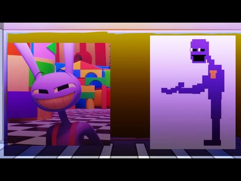 The amazing digital circus react to jax as william afton(TADC × FNAF)