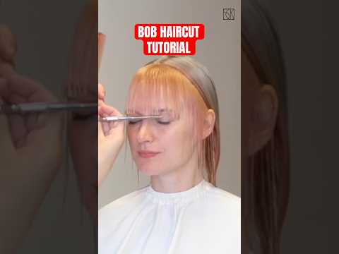 BOB HAIRCUT | TUTORIAL | Preview | by SCK #haircut #bobtutorial #SCK bob