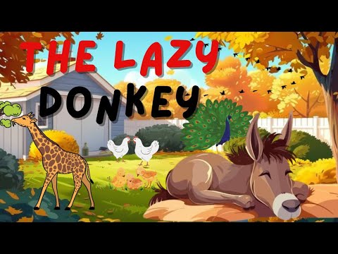 The Lazy Donkey🐎 @reebcreations 💞 #cartoon #kidscontent #kidsstories #trending