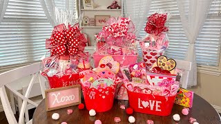 DOLLAR TREE Valentine's Day GIFT BASKETS! 2024