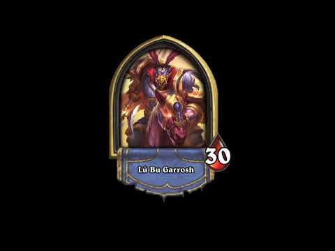 Lü Bu Garrosh All Hero Quotes - Hearthstone