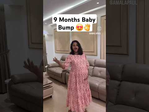 Amala Paul dance with Baby Bump 👶 ♥️ #shorts #ytshorts #ytshortsindia #youtubeshorts #short #viral