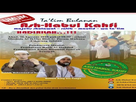 Ta'lim Bulanan Ash-habul Kahfi di Mushola Al-Ikhlas di Perum Wahana Cikarang blok G (26/08/2018)