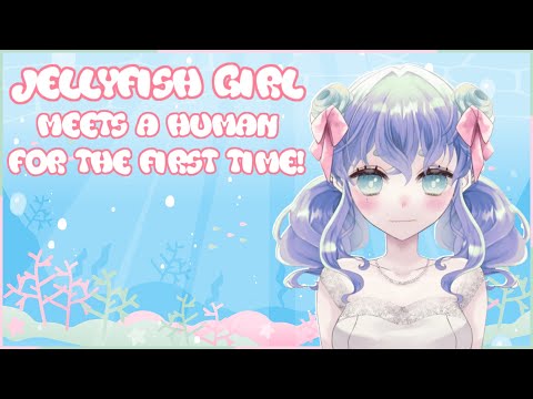 [F4A] 🪼 Waifu ASMR 🪼 Jellyfish Girl Meets a Human | ASMR | Roleplay ♡