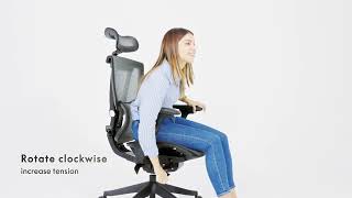 How to Adjust—FlexiSpot Ergonomic Office Chair C7