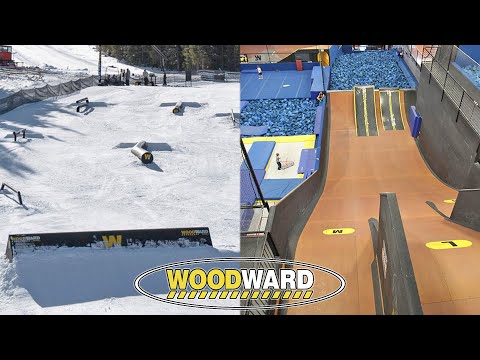 WORLDS BEST ACTION SPORT TRAINING FACILITIES *Winter Woodwards*