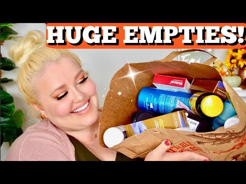 HUGE EMPTIES HAUL!!! 2017 Would I repurchase?!