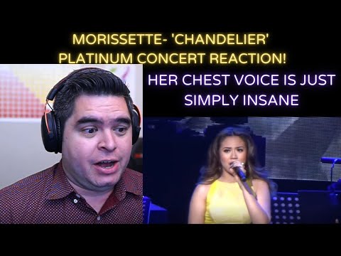 MORISSETTE- 'Chandelier' Platinum Concert REACTION!