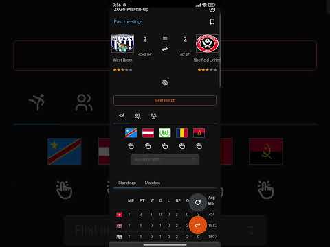 West Brom vs Sheffield United match imagination.English Championship League Sunday solo match!