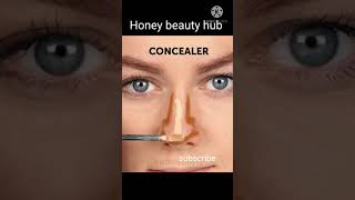 Nose contouring | highlighting | makeup | concealer