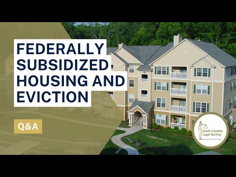 Federally Subsidized Housing and Eviction - Q&A