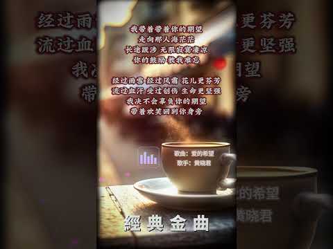 【黃曉君~愛的希望】懷舊老歌推薦 | 經典老歌 | Best Old Songs of Wong Shiau Chuen