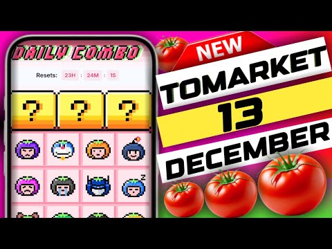 tomarket daily combo today 13  december | 2 market delhi combo card | toma#TOMARKET#TOMARKETTips