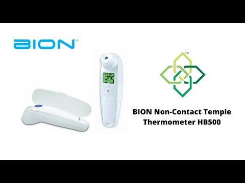 BION Non-Contact Temple Thermometer HB500