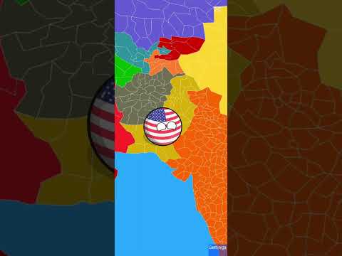 Let's switch pakistan with USA in Parrellel world#shorts#countryballs#asiancountries#geography