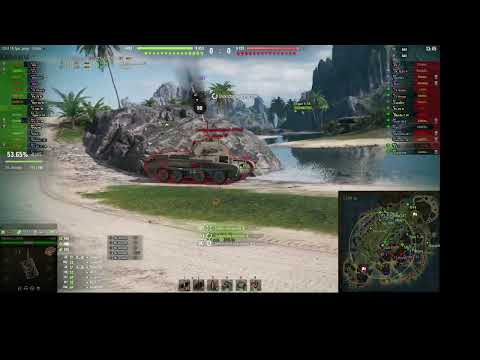 How to handle 1vs3 situation in World of Tanks / Lost Paradise / T-34 Shielded