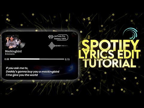 Trending Spotify Lyrics Edit Tutorial #alightmotion #lyricedittutorial #spotifylyricedits