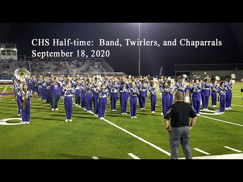 CHS Homecoming Half time 9 18 2020