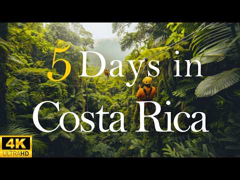 How to Spend 5 Days in COSTA RICA  | Travel Itinerary