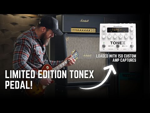 Limited Edition TONEX, loaded with 150 custom amp captures from us and our friends!