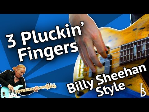 5 “Levels” Of 3-Finger Plucking Hand Technique On Bass