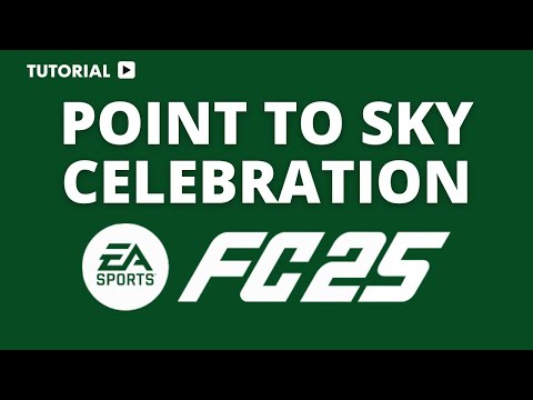 How to do point to sky celebration FC 25