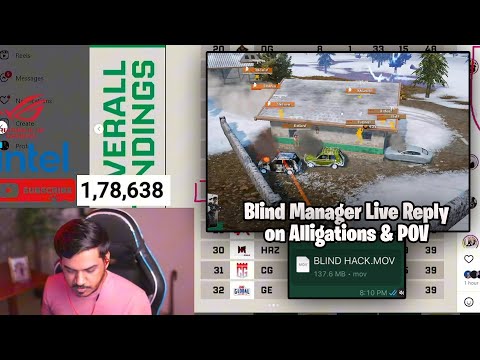 “Blind Esports Manager Breaks Silence on BMPS Hacking Allegations – Live!”