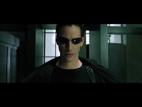 The Matrix/Best scene/The Wachowskis/Keanu Reeves/Neo/Carrie-Anne Moss/Trinity/Hugo Weaving