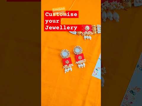 customise jewellery according to your outfits #shorts#shortvideo#shortfeed#jewellery#handmade#online