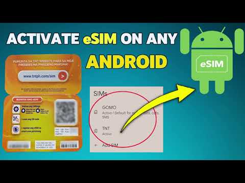 Paano E Activate ang eSIM sa Android Phone with SIM Registration Tutorial