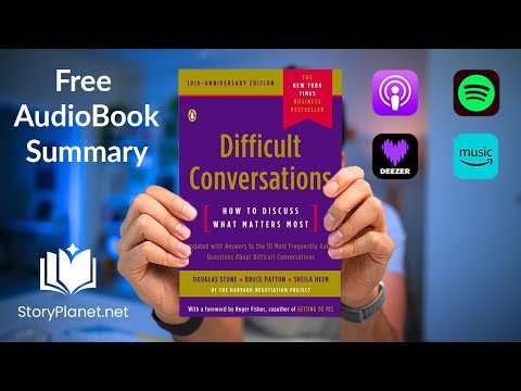 Audiobook Summary: Difficult Conversations (English) Douglas Stone, Bruce Patton and Sheila Heen