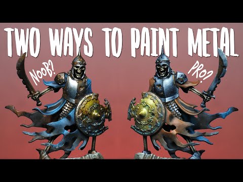 The BEST Metal Techniques for Miniature Painting EXPLAINED