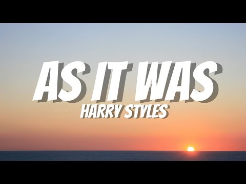 Harry Styles - As it Was (Lyrics)