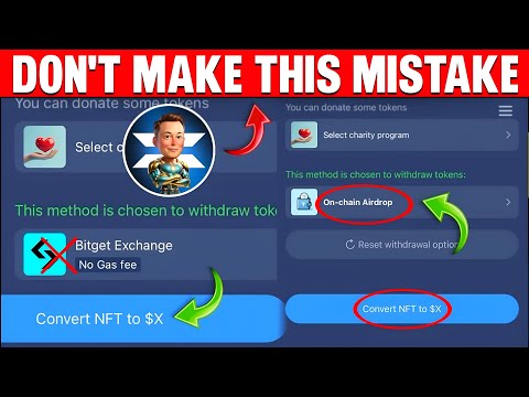 X Empire Convert NFT to $X Token Mistake| X Empire NFT Voucher Sell | X Empire Withdrawal