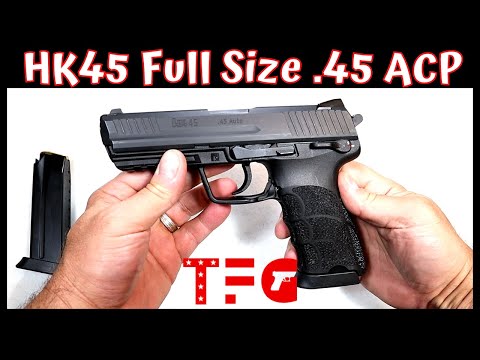 HK45 "Full-Size" .45 ACP - TheFirearmGuy